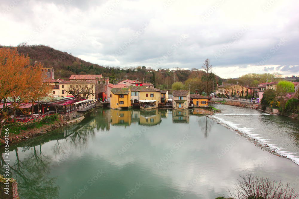 borghetto - valeggio sul mincio - view from ponte visconteo