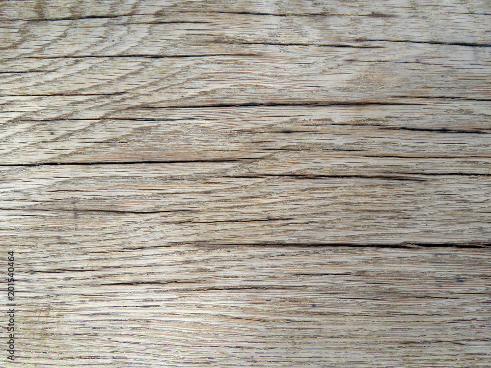 Fototapeta premium Old wood texture with cracks. Wooden board background