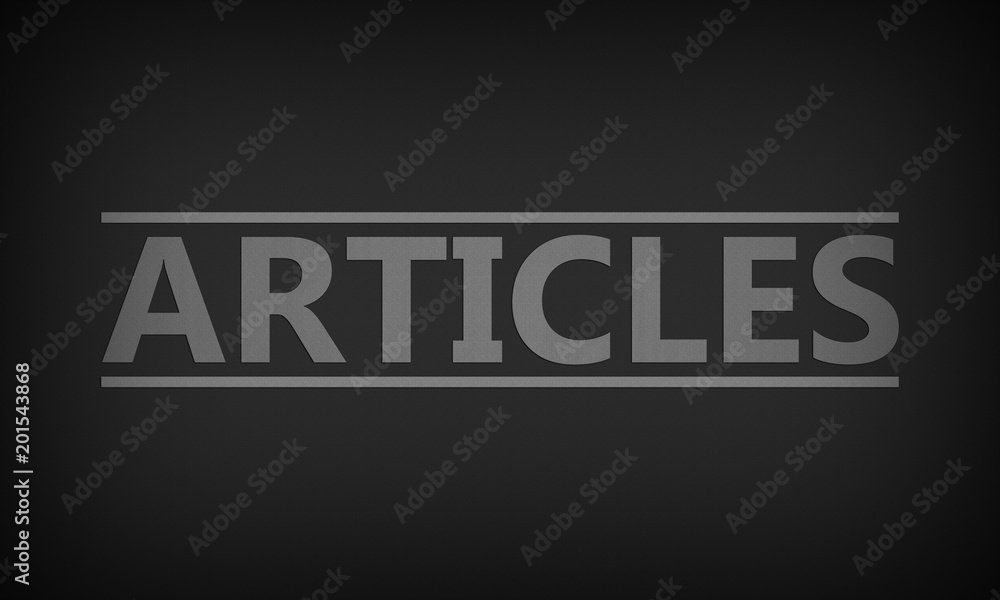 Articles Articles