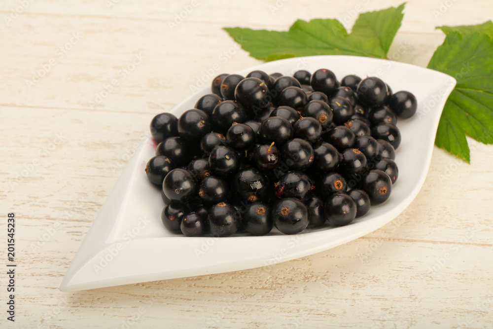 Ripe black currants Ripe black currants