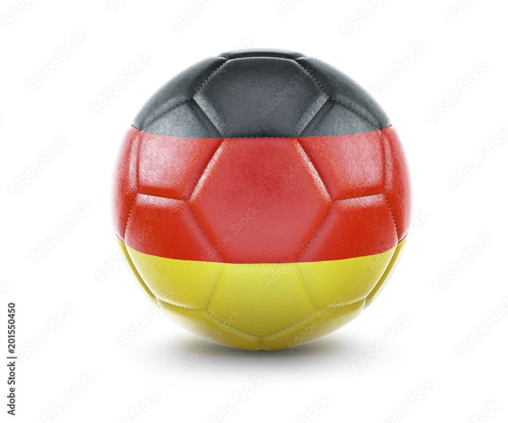 High qualitiy soccer ball with the flag of Germany rendering.(series) High qualitiy soccer ball with the flag of Germany rendering.(series)