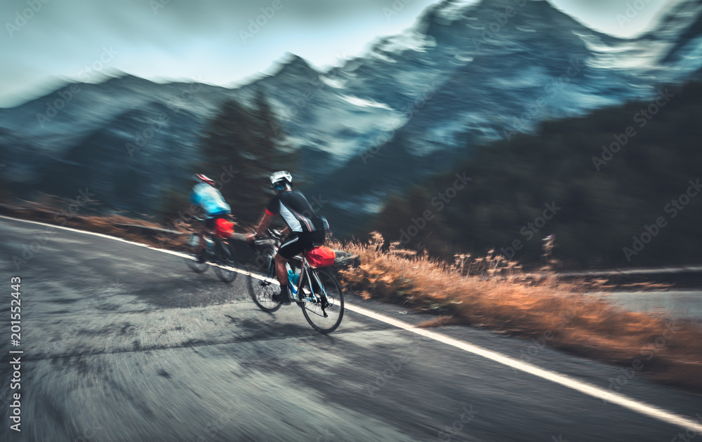 Fototapeta premium Cycling competition