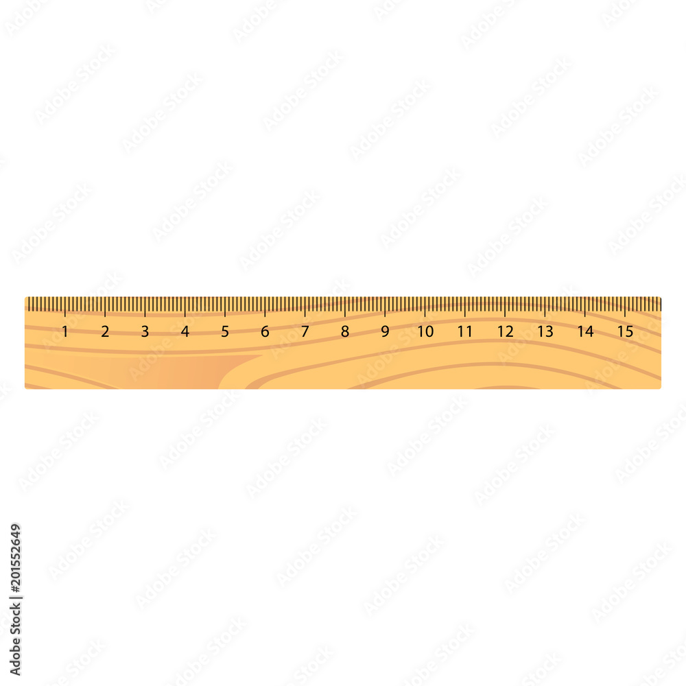 vector icon of ruler vector icon of ruler