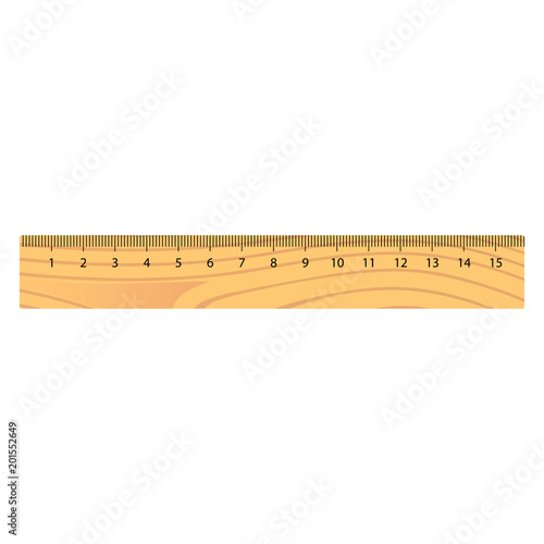 vector icon of ruler photo