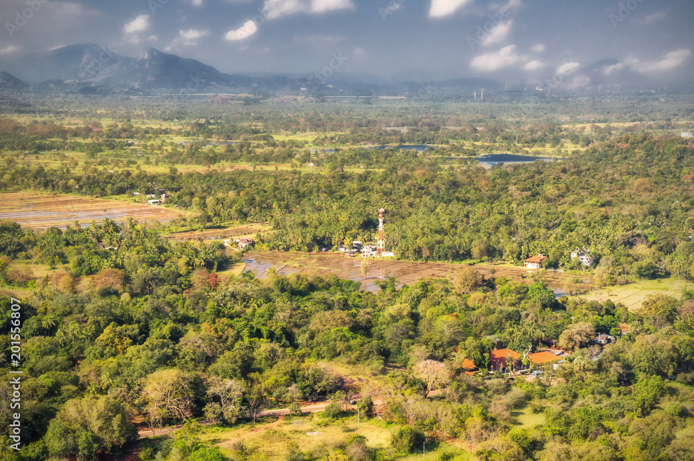 Fototapeta premium View from Sigiriya.