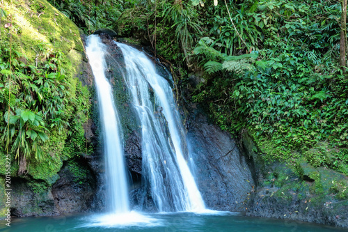 La cascade aux écrevisses en Guadeloupe