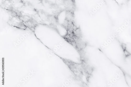 White marble texture with natural pattern for background © ParinPIX