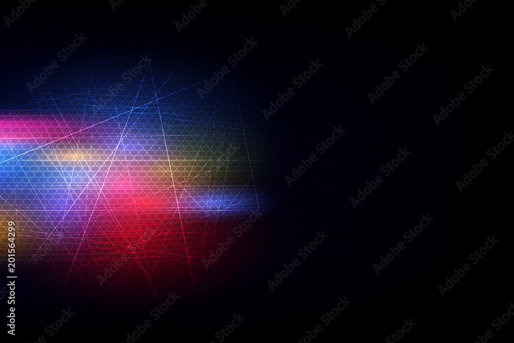 Obraz premium abstract glowing background - vector illustration