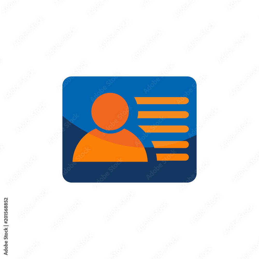 Id Card Icon Design Id Card Icon Design