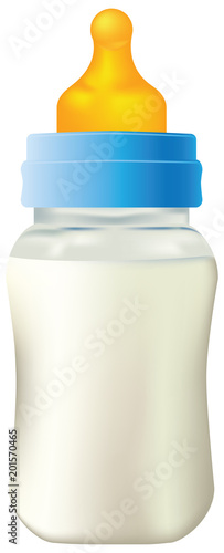 Bottle for feeding a child