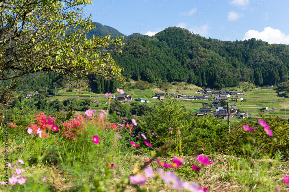 Traditional Japanese village