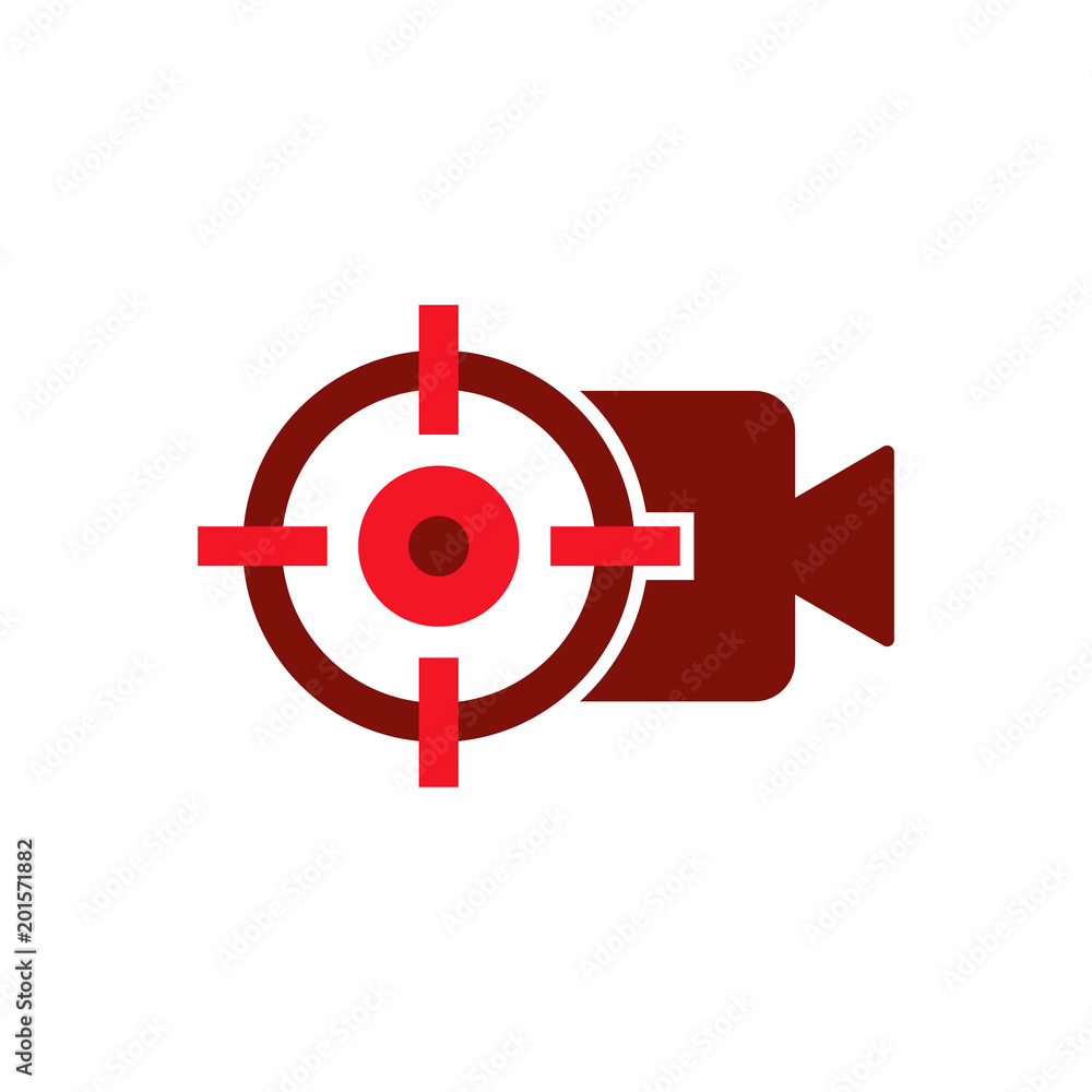 Video Target Logo Icon Design Video Target Logo Icon Design