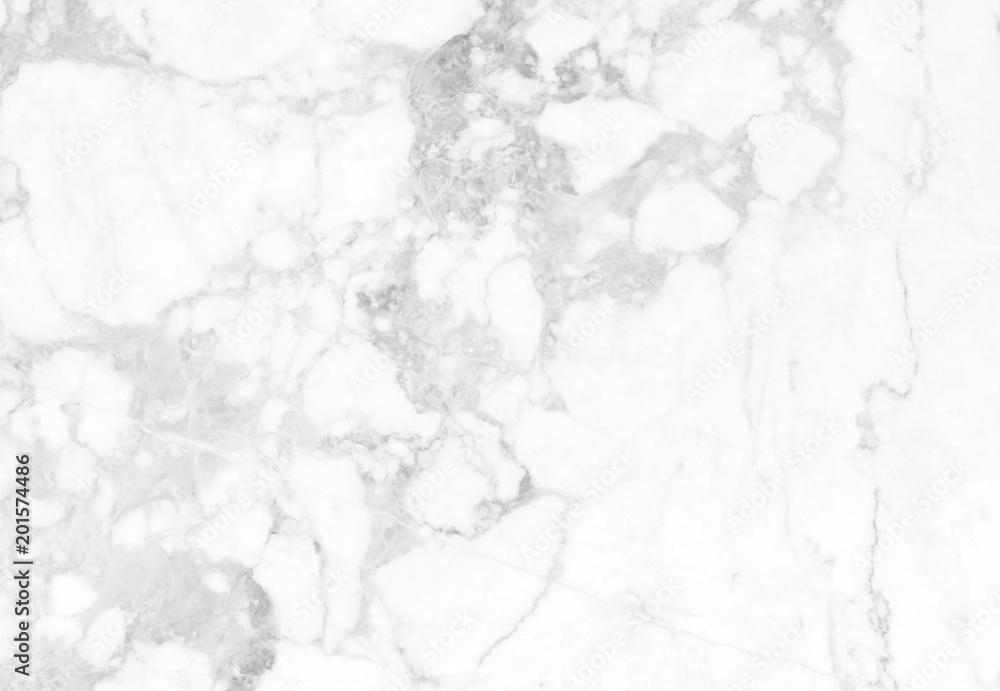 Fototapeta premium White marble used in design and background.