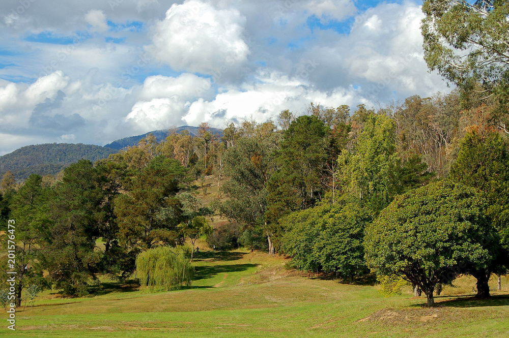 The picturesque but challenging Mount Beauty Golf Course - Victoria, Australia