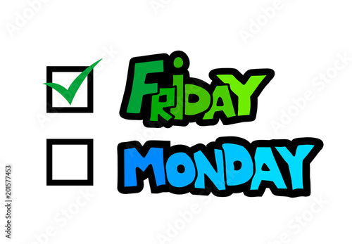 Friday select illustration