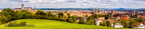 Stadtpanorama Skyline Bamberg,Franken
