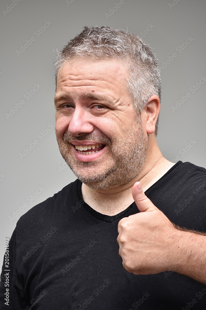 Fototapeta premium Male With Thumbs Up