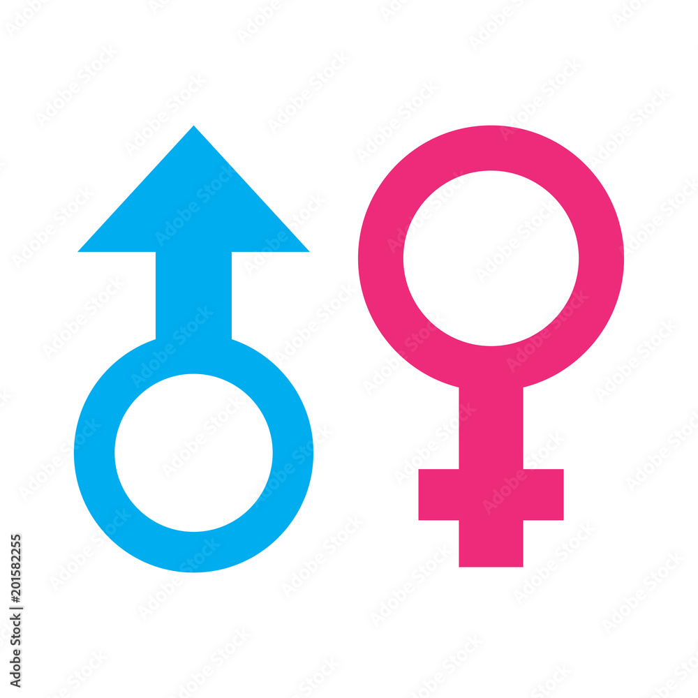 Sex vector icon, man and woman symbol Sex vector icon, man and woman symbol