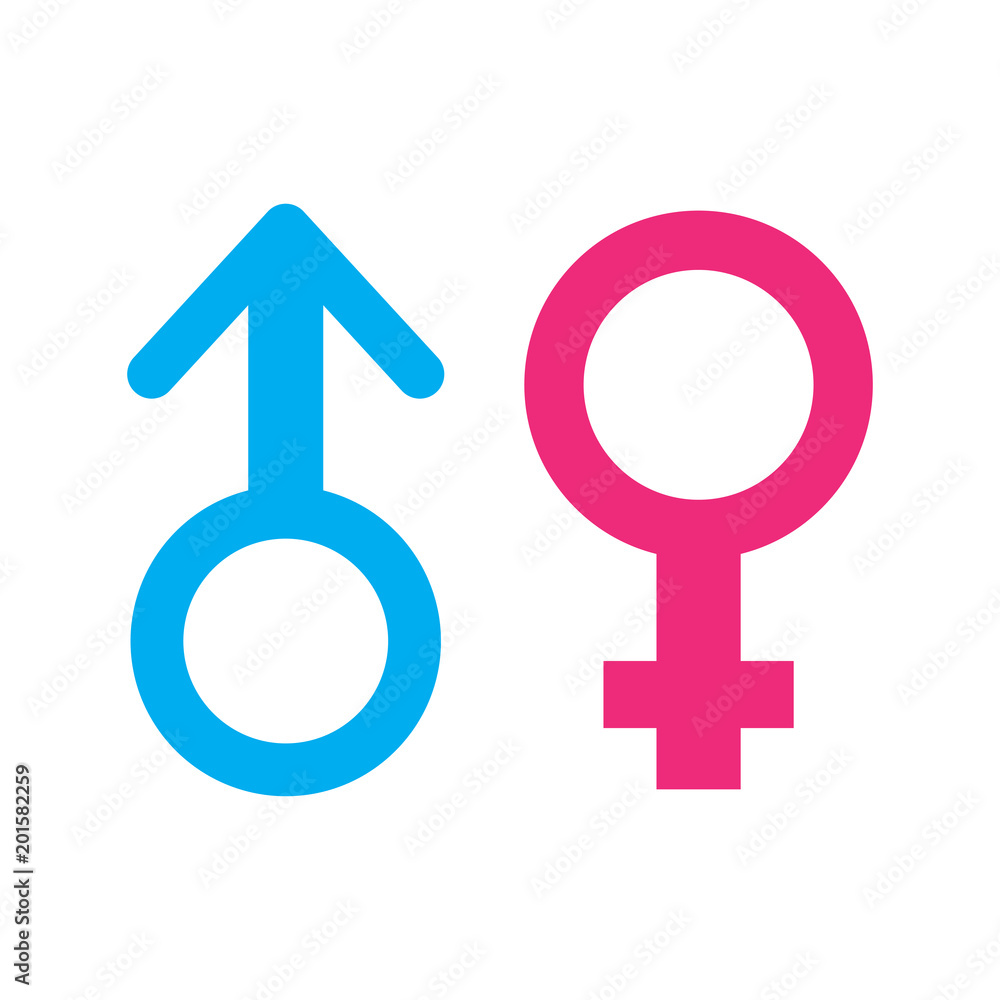 Sex vector icon, man and woman symbol Sex vector icon, man and woman symbol