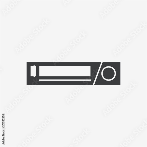 Car Radio Vector Icon