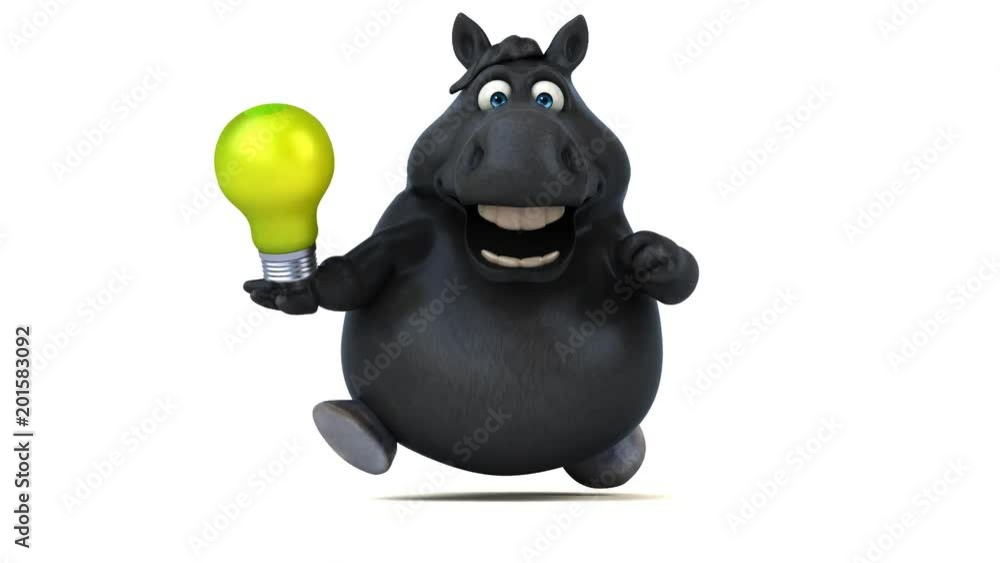 Fun horse - 3D Animation Fun horse - 3D Animation