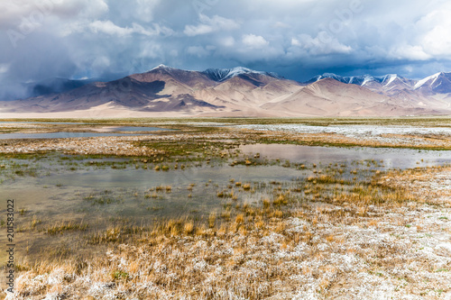 Nice view of Pamir in Tajikistan