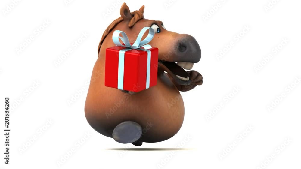 Fun horse - 3D Animation Fun horse - 3D Animation