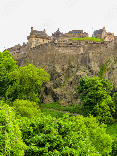 Edinburgh Castle  Scotland  UK