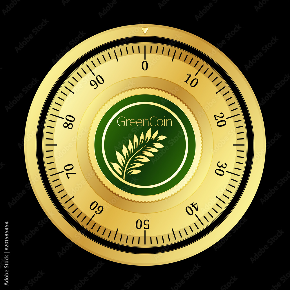 Greencoin (GRE) criptocurrency safe lock Greencoin (GRE) criptocurrency safe lock