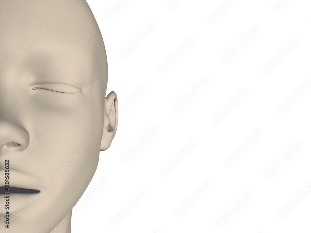 Background with face