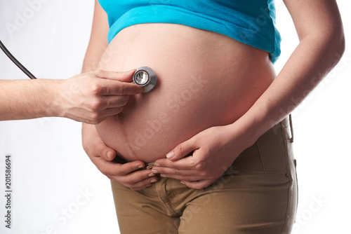Pregnant woman examination