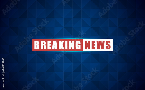 Vector news background, breaking news. Breaking news modern concept