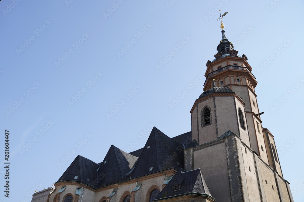 Fototapeta premium St. Nicholas Church (Nikolaikirche) in Leipzig, Germany