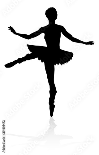 Ballet Dancer Silhouette