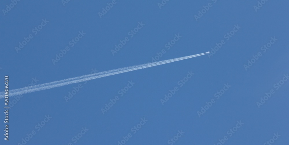 Plane on blue sky, background air transport. Plane on blue sky, background air transport.