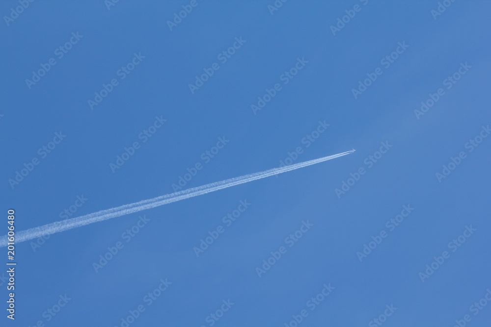 Plane on blue sky, background air transport. Plane on blue sky, background air transport.
