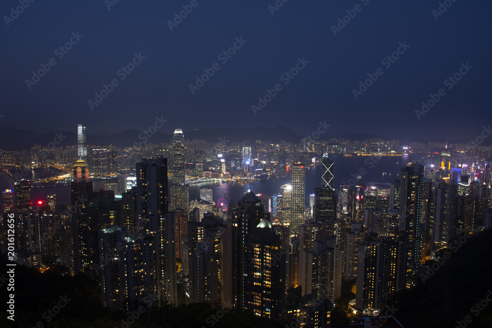 Hong kong famous view