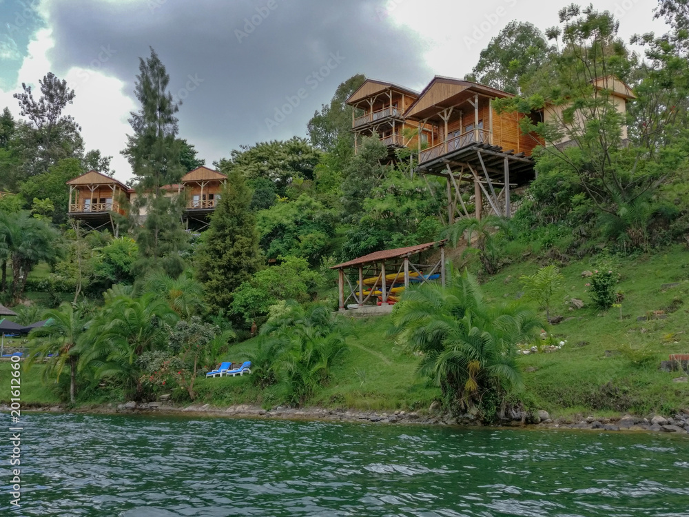 Fototapeta premium Lake Kivu, Rwanda (africa)