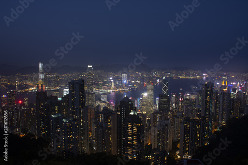 Wallpaper Mural Hong kong famous view Torontodigital.ca