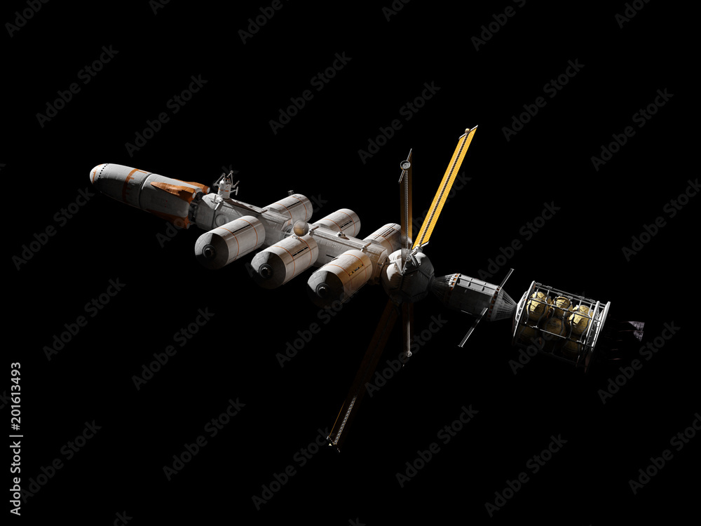 Spaceship Design 3d