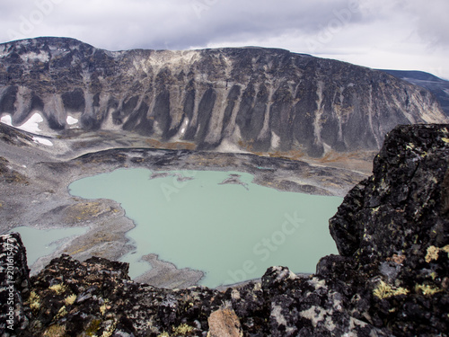 Glacier lake Jotunheimen