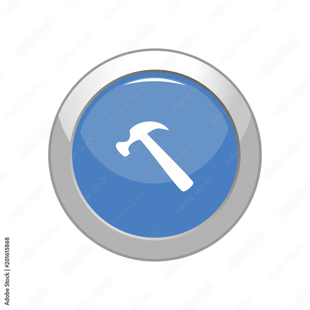 Hammer icon. Vector Illustration Hammer icon. Vector Illustration