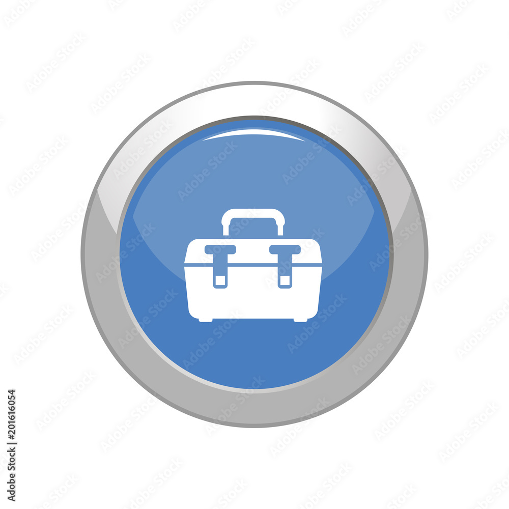 Tool box icon. Vector Illustration Tool box icon. Vector Illustration
