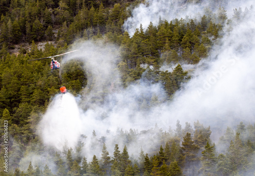 Forest firefighting Vågå