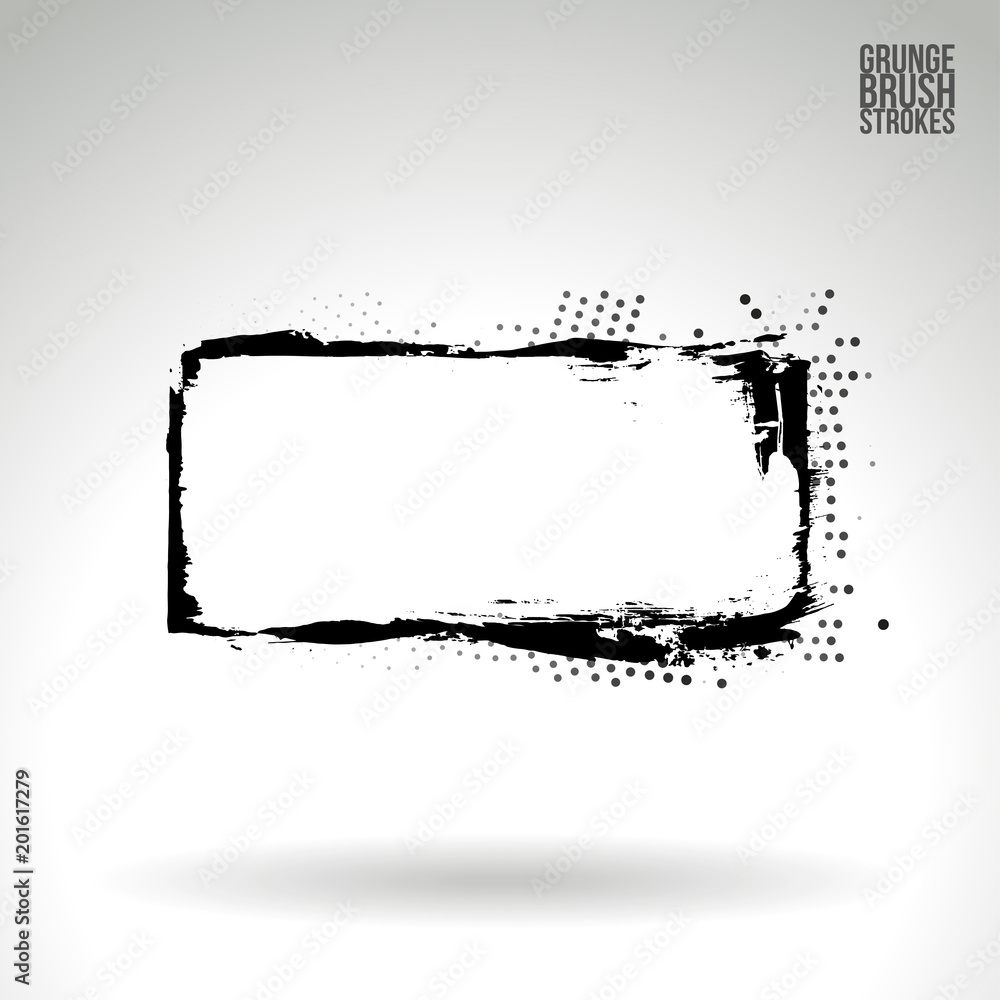 Black brush stroke and texture. Grunge vector abstract hand - painted element. Underline and border design. Black brush stroke and texture. Grunge vector abstract hand - painted element. Underline and border design.