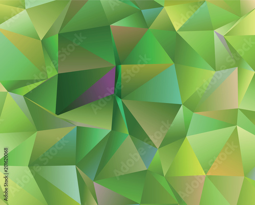 Creative polygonal abstract background. Low poly crystal pattern. Design with triangle shapes. Pattern suitable for backgrounds, wallpaper, screen savers, covers, print, business cards, posters