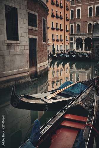 Venice Gondola in canal