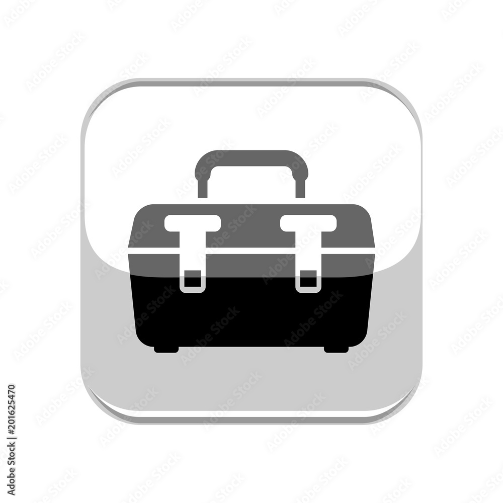 Tool box icon. Vector Illustration Tool box icon. Vector Illustration