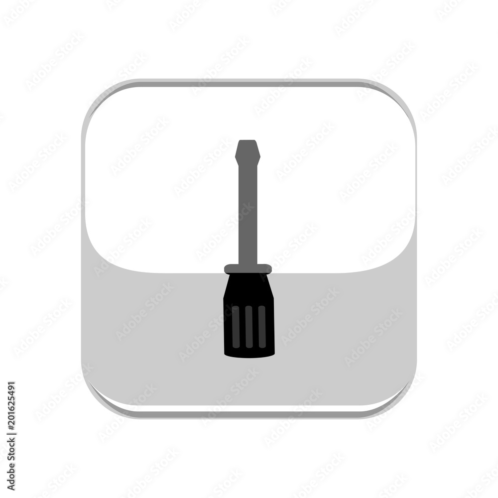 Screwdriver icon. Vector Illustration Screwdriver icon. Vector Illustration