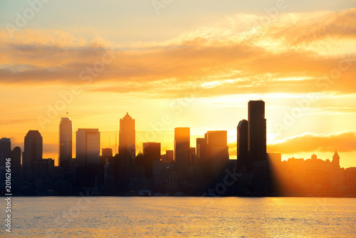 Seattle sunrise © rabbit75_fot